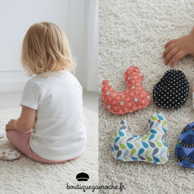 Poules et &OElig;ufs Sensoriels Montessori (frais de port offert)