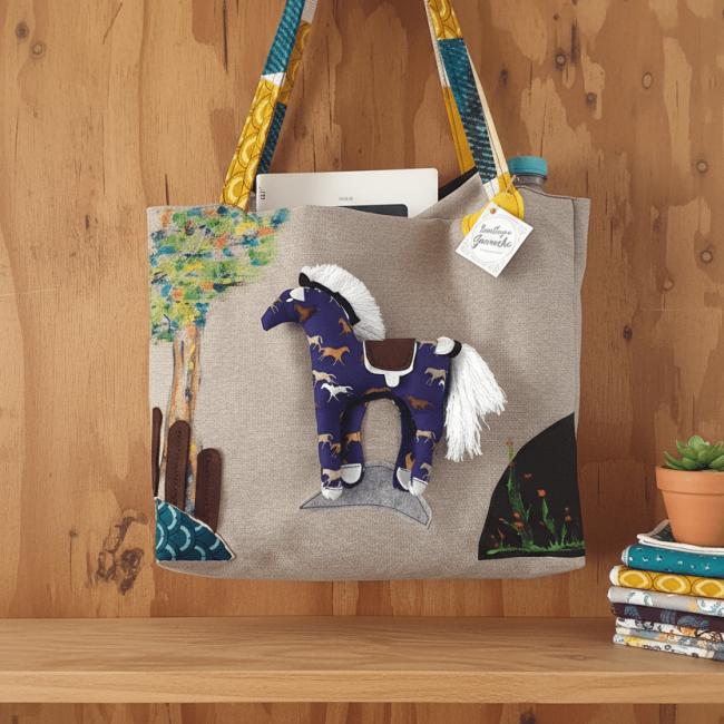 Sac Mon adorable ami PONEY (frais de port offert)