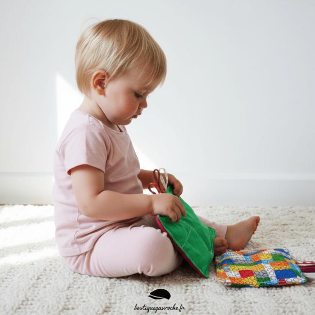Rectangle sensoriel Multi compartiments Montessori