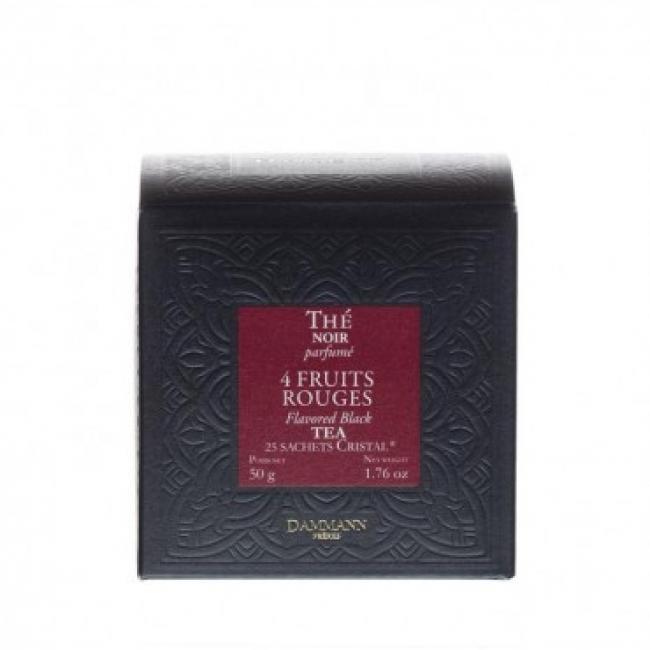 Thé Fruits rouges 25 sachets cristal