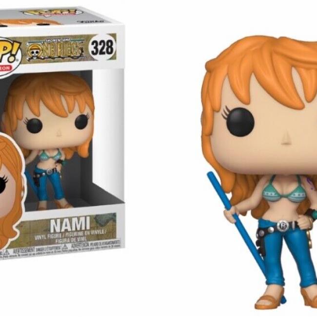 ONE PIECE LUFFY Figurine NAMI N° 328 FUNKO POP DISPO