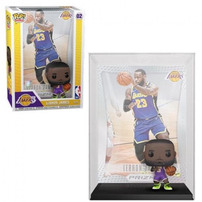 SPORT NBA COVER SLAM Figurine LEBRON JAMES LAKERS N° 02 &#8220;POP&#8221; FUNKO