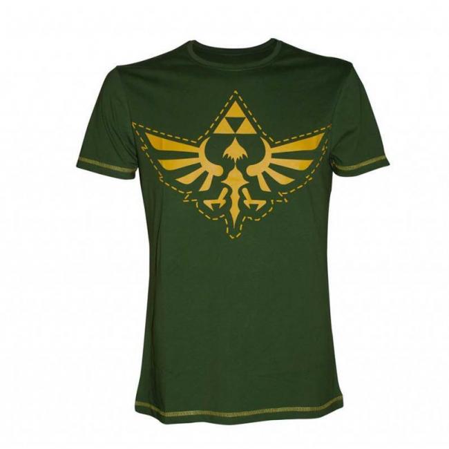 ZELDA T-shirt LOGO HYRULE TRIFORCE LINK Taille M