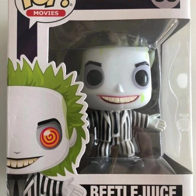 HORROR TIM BURTON Figurine BEETLEJUICE N° 05 POP FUNKO RARE