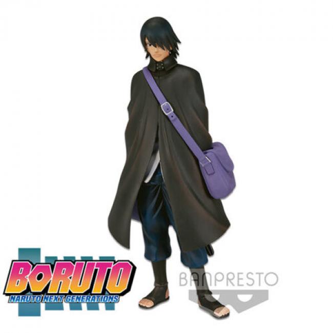BORUTO Figurine SASUKE NEXT GENERATION 16cm SHINOBI RELATIONS COMEBACK BANPRESTO