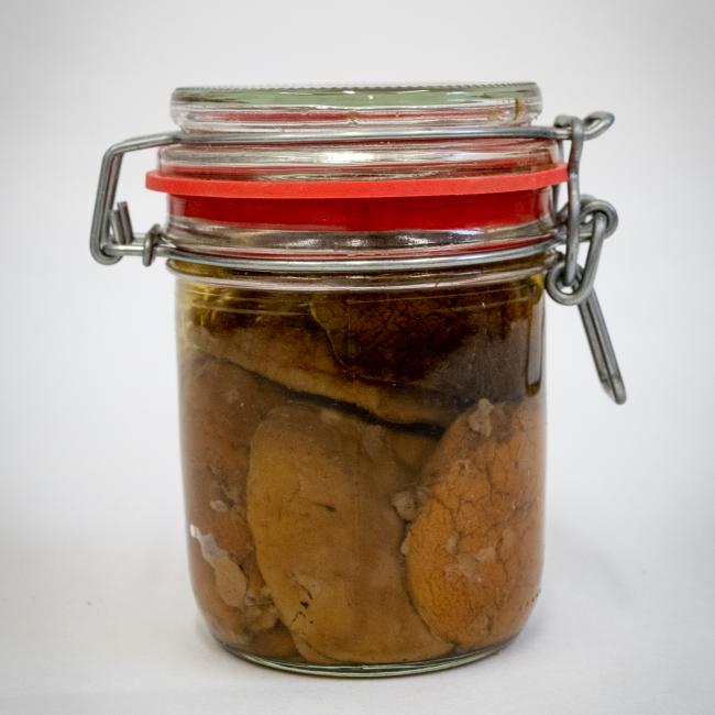 Têtes de cèpes cuisinés à l'huile bocaux - Têtes de cèpes cuisinés à l'huile