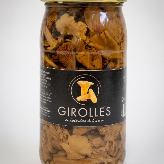 Girolles à l'eau - Girolles à l'eau