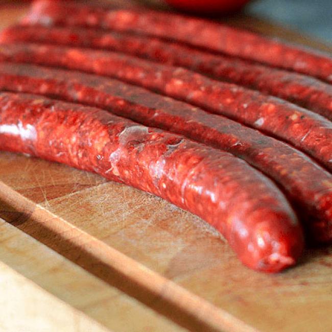 Merguez de canard