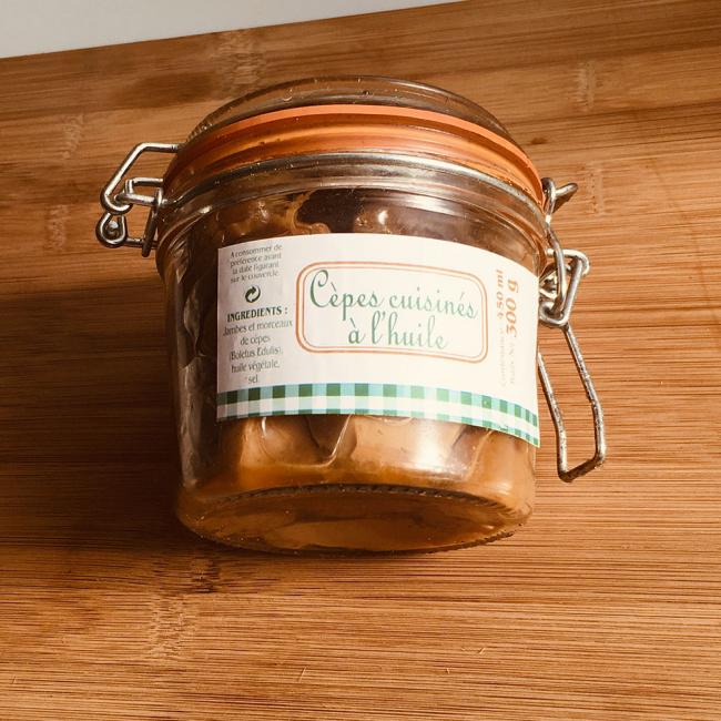 Cèpes cuisinés