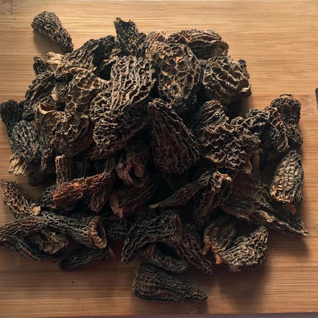 Morilles séchées