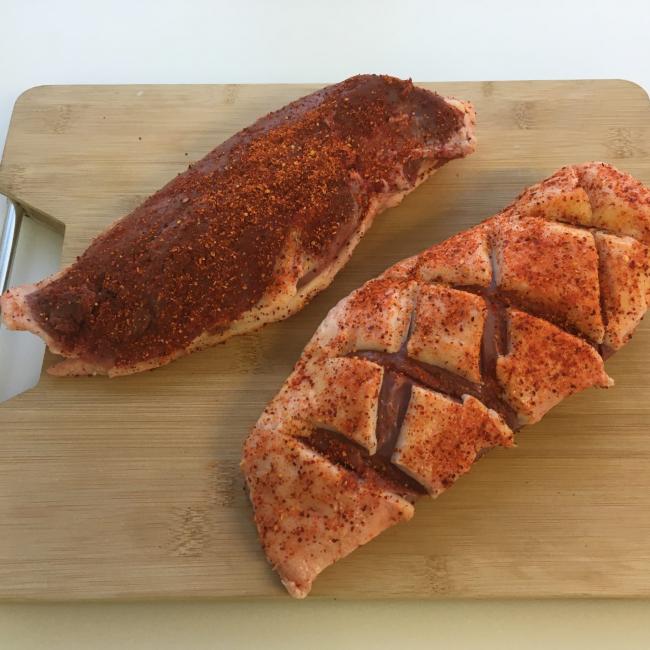 Magret de canard au piment d’Espelette