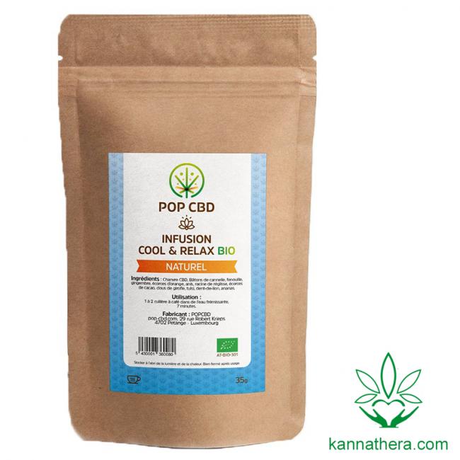 Infusion POP CBD Cool & Relax bio 35g