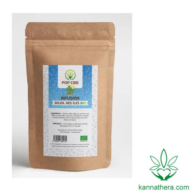 Infusion POP CBD Soleil des îles bio 35g