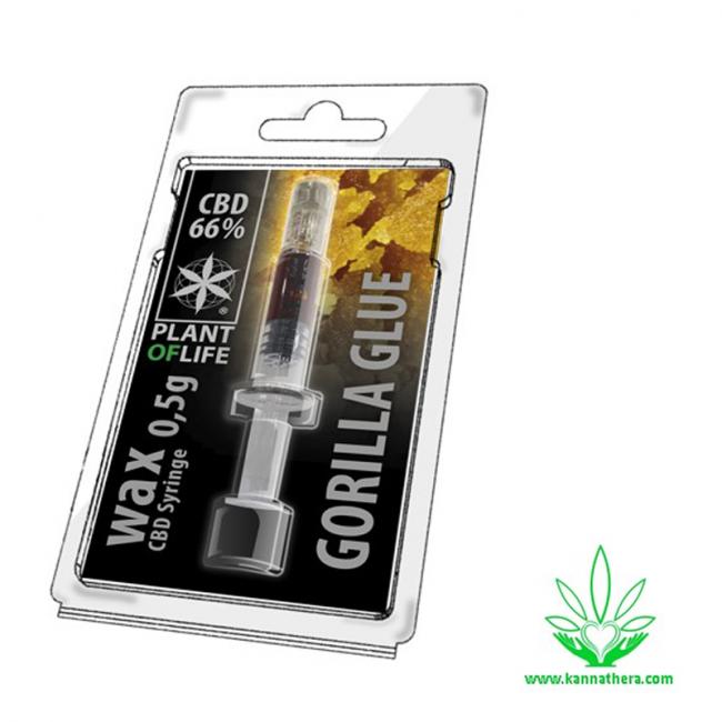 Wax Gorilla Glue 66% CBD 0,5g