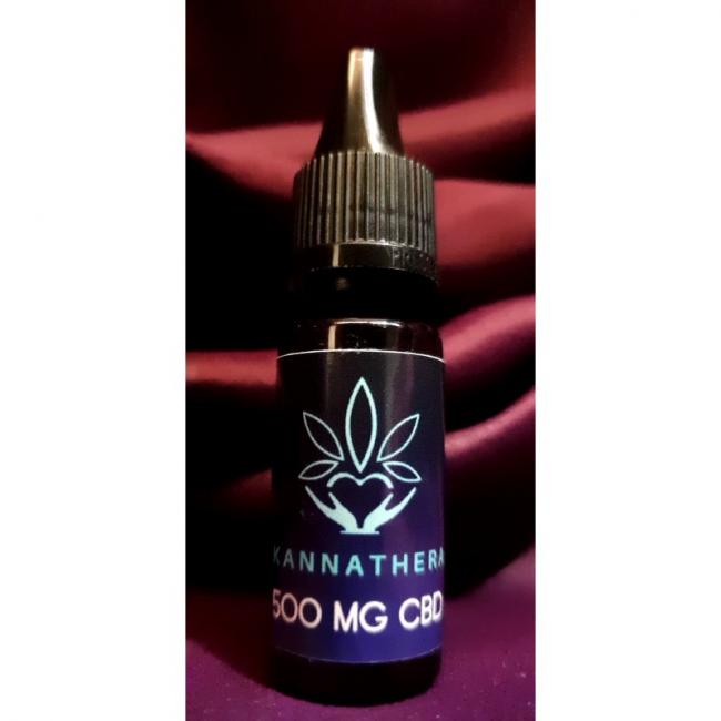 Booster e-liquide 500 mg de CBD Kannathera