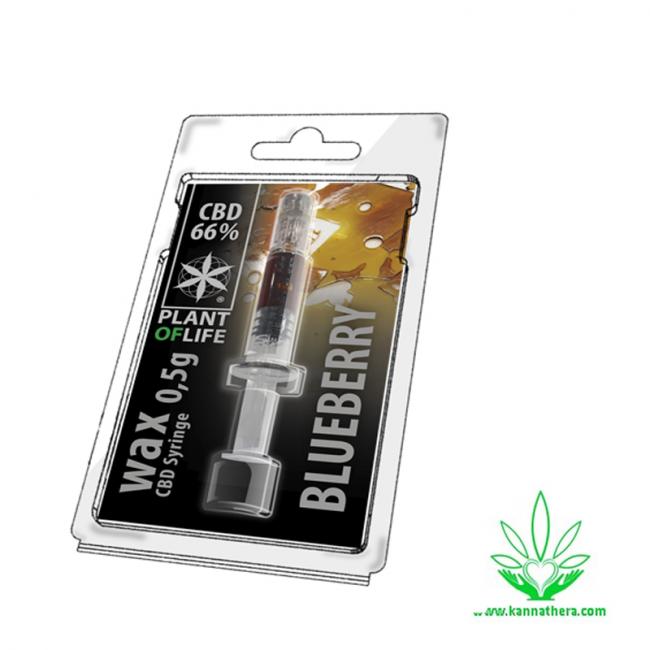 Wax Blueberry 66% CBD 0,5g