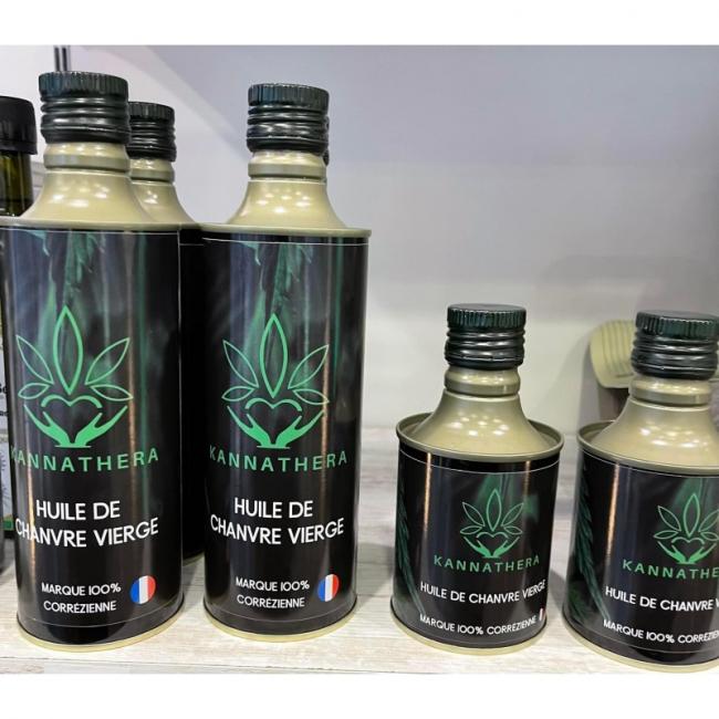 Huile alimentaire de chanvre KANNATHERA 250ml