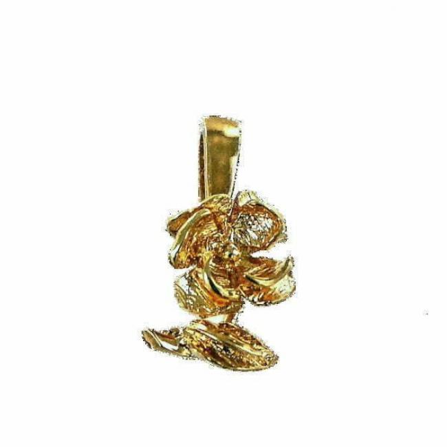 Pendentif petite rose