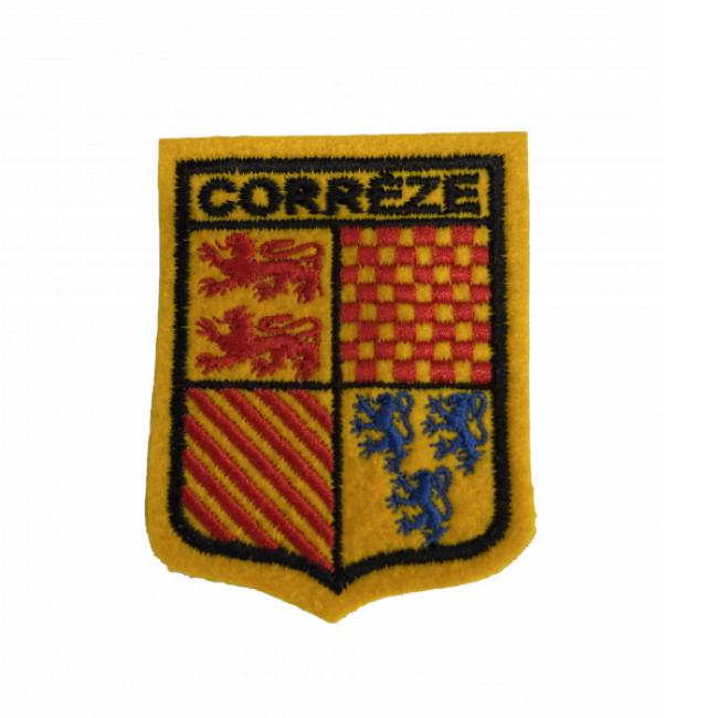 Écusson de Corrèze brodé