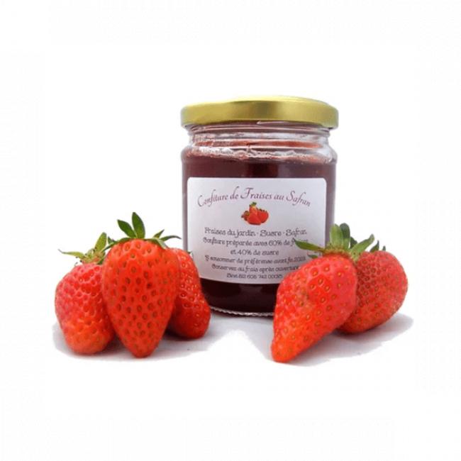 Confiture de Fraises au Safran de Corrèze