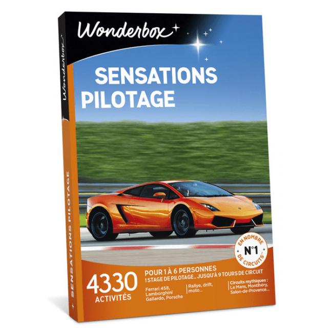 Coffret Sensations Pilotage