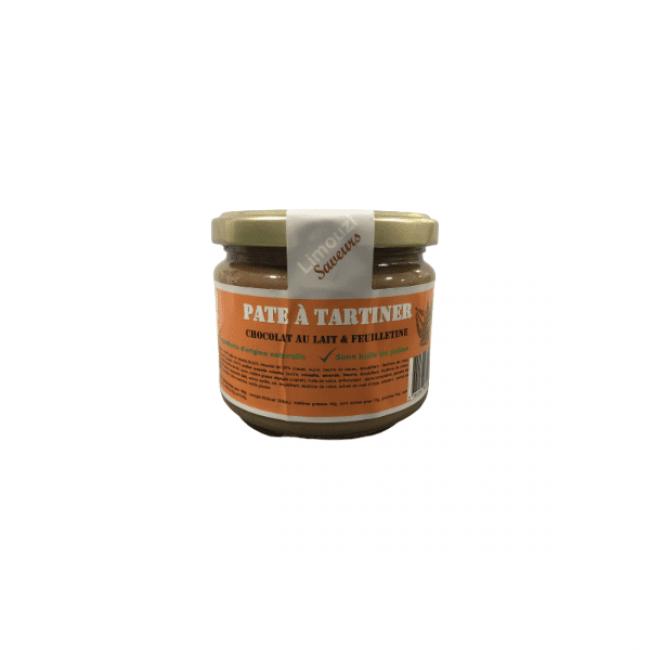 Pâte à tartiner au Chocolat Saveur &#8211; Chocolat au lait et feuilletine