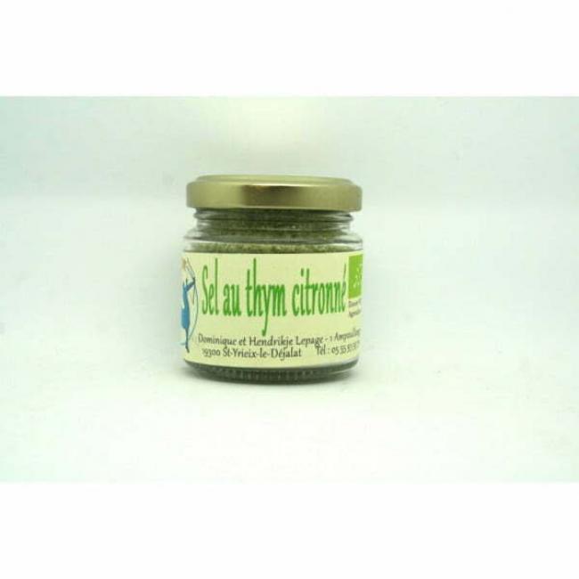 Sel au Thym citronné Bio