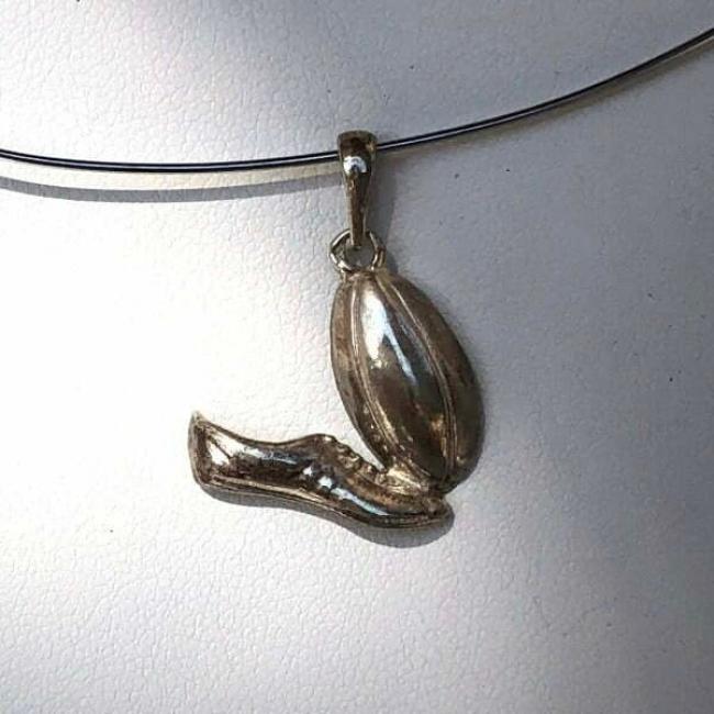 Pendentif Rugby