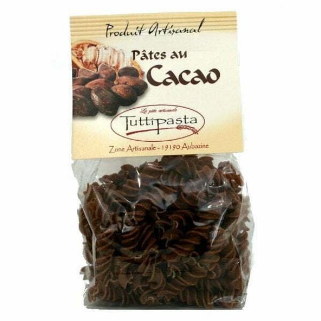Pâtes artisanales au Cacao de Tutti Pasta
