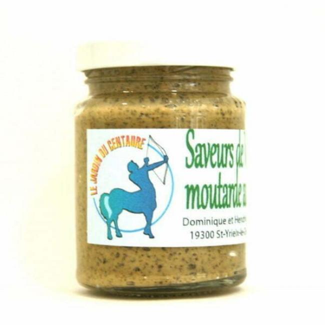 Moutarde Bio au Piment « Saveurs de Zeus »