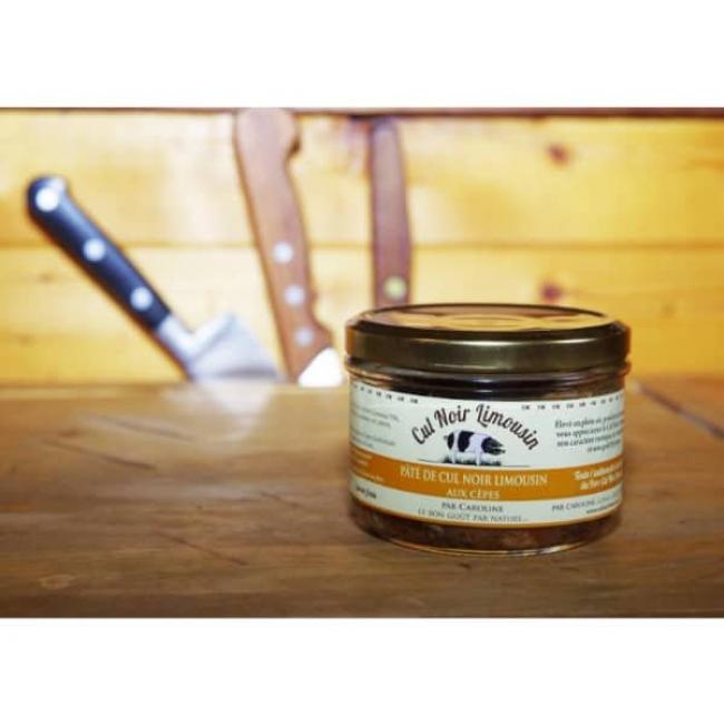 Pâté de Porc Cul Noir aux Cèpes