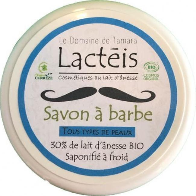Savon à Barbe au Lait d’Ânesse
