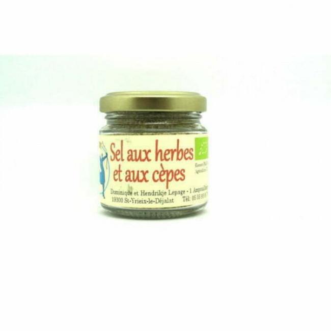 Sel aux Herbes et aux Cèpes Bio