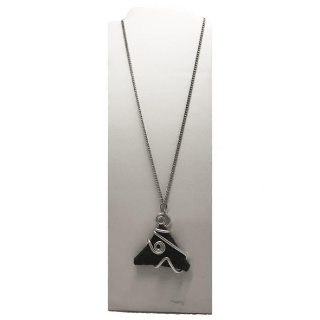 Collier en Ardoise de Travassac « Arabesque »