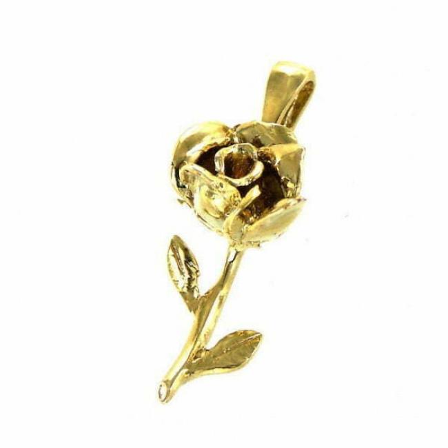 Pendentif Rose épanouie