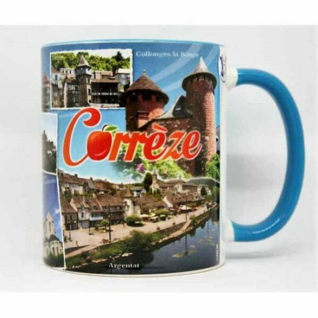 Mug Cartes postales de Corrèze intérieur couleur