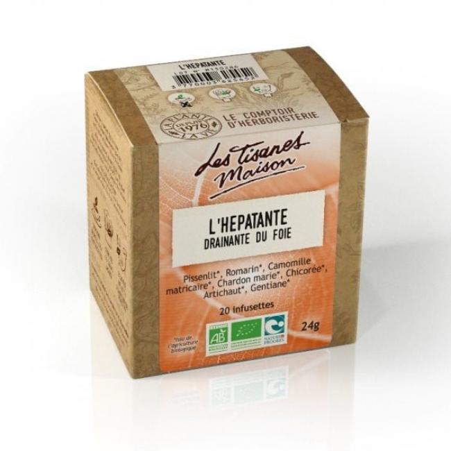 Tisane L’Hépatante Bio Infusettes