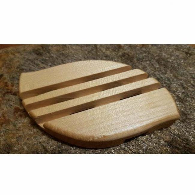 Porte Savon en Bois naturel