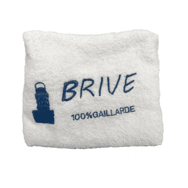 Serviette éponge Brive 100% Gaillarde