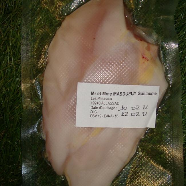 Escalope de poulet