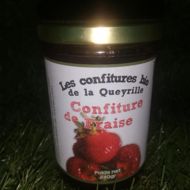 Confiture de fraise BIO