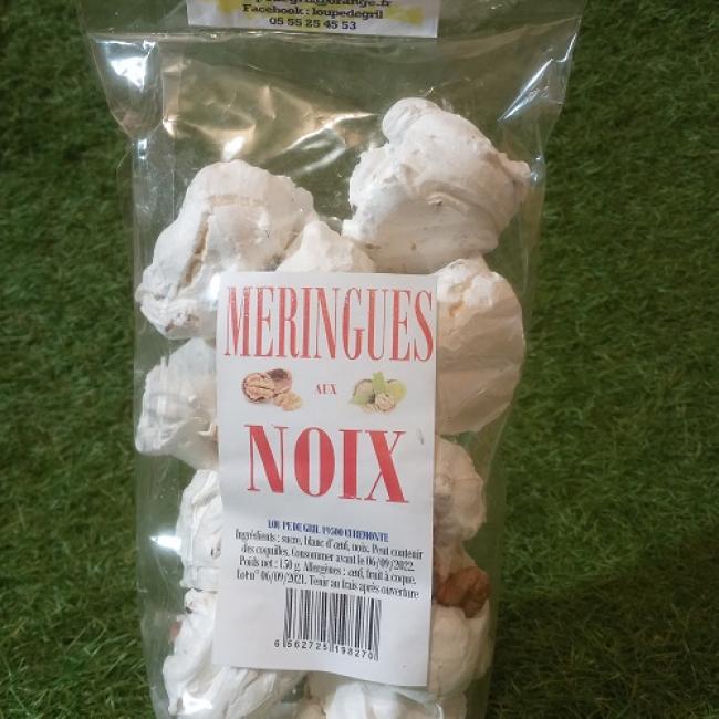 Meringues aux noix