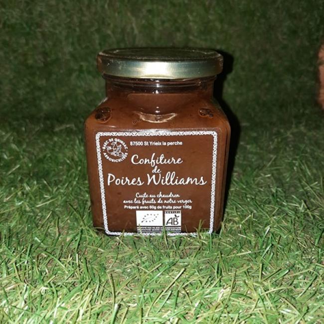 Confiture de poires William&#8217;s BIO