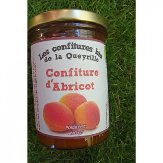Confiture d’abricots BIO