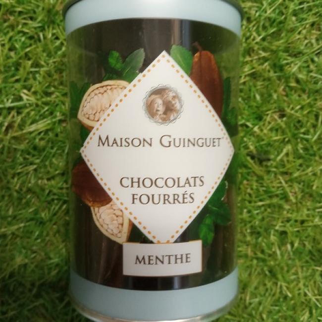 Chocolats fourr&eacute;s menthe