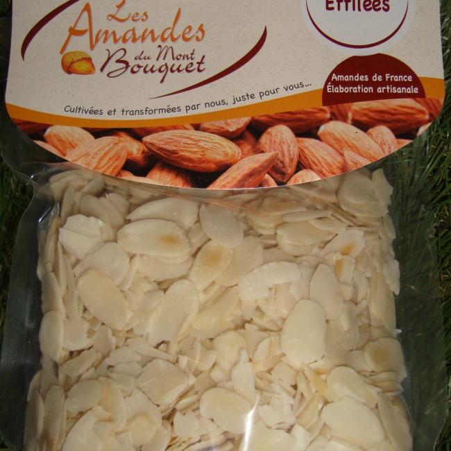 Amandes effil&eacute;es