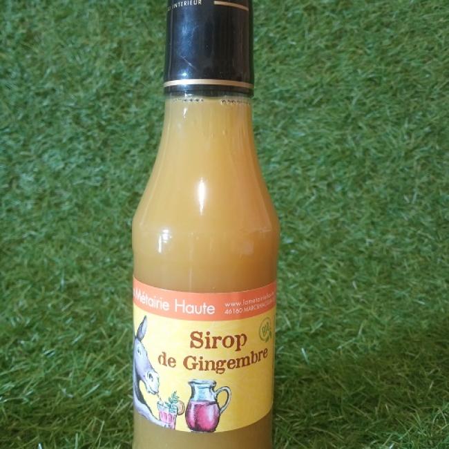 Sirop de gingembre BIO