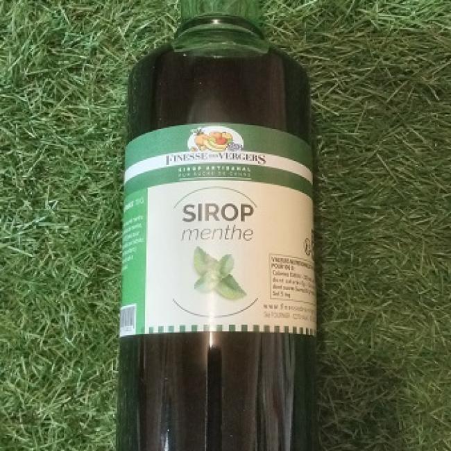 Sirop de menthe verte