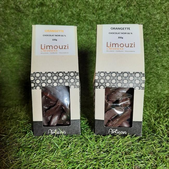 Orangettes chocolat noir