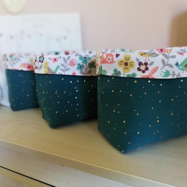 Lot de 3 Panières vide poche